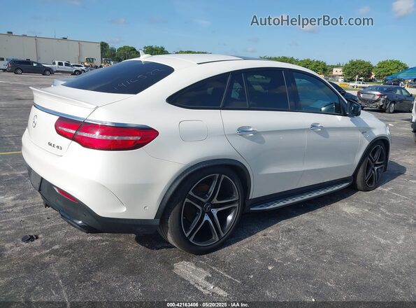 4JGED6EB3JA116579 2018 MERCEDES-BENZ AMG GLE 43 COUPE Белый Задняя правая четверть