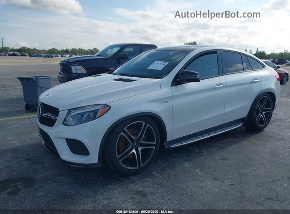 4JGED6EB3JA116579 2018 MERCEDES-BENZ AMG GLE 43 COUPE Белый Передняя левая четверть