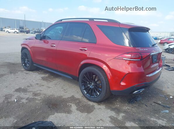 4JGFB4JB3NA707716 2022 MERCEDES-BENZ GLE 350 Red Հետևի ձախ