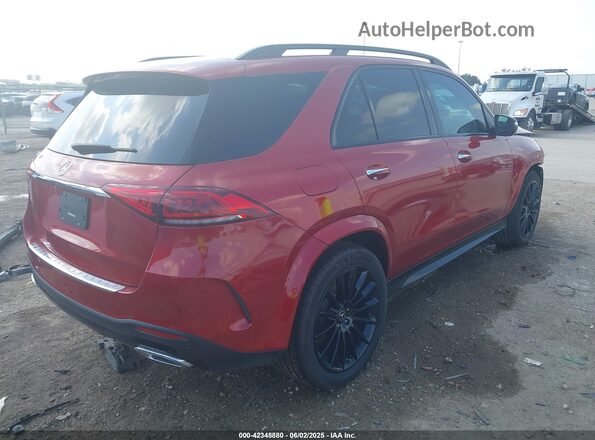 4JGFB4JB3NA707716 2022 MERCEDES-BENZ GLE 350 Red Հետևի աջ
