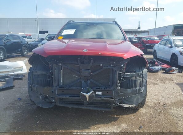 4JGFB4JB3NA707716 2022 MERCEDES-BENZ GLE 350 Red Սարքավորումների վահանակի տեսք
