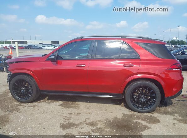 4JGFB4JB3NA707716 2022 MERCEDES-BENZ GLE 350 Red Սալոնի 360 աստիճան տեսք