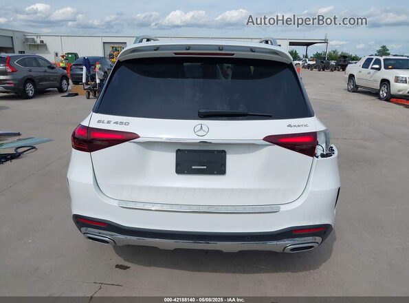 4JGFB5KB8SB349765 2025 MERCEDES-BENZ GLE 450 White 