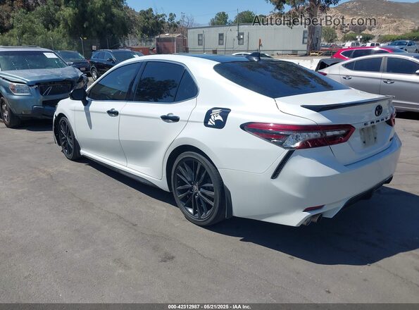 4T1KZ1AK7MU056256 2021 TOYOTA CAMRY White 