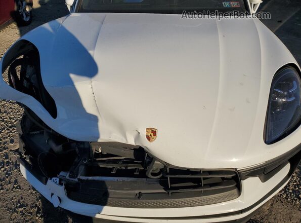WP1AG2A54PLB35690 2023 PORSCHE MACAN Белый Вид подкапотного пространства