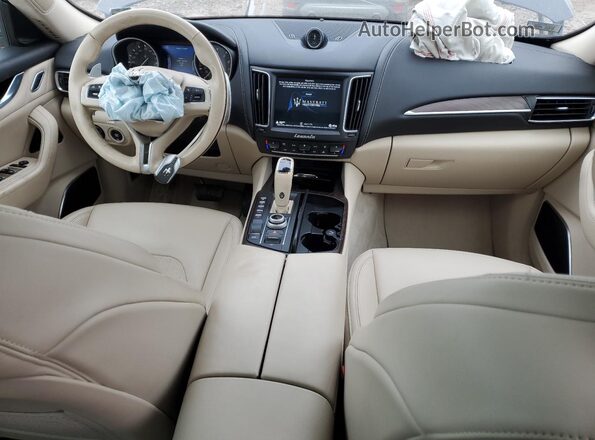 ZN661XUL9LX342335 2020 MASERATI LEVANTE Синий Вид панели приборов