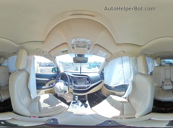 5TDJGRFHXKS063883 2019 TOYOTA HIGHLANDER HYBRID Белый 