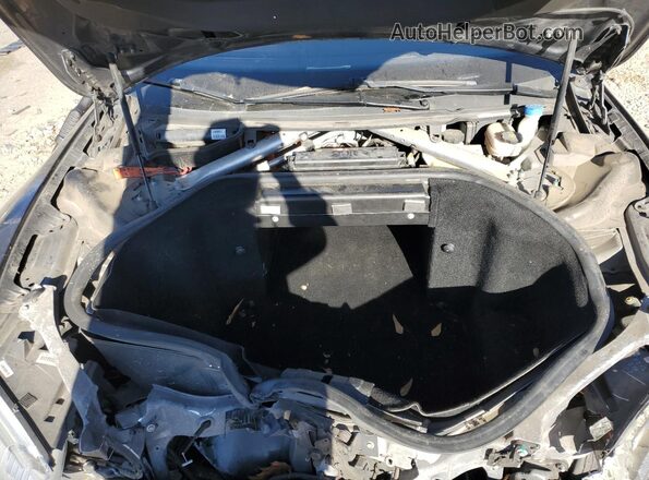 5YJSA1E1XGF129033 2016 TESLA MODEL Gray Вид задньої частини салону