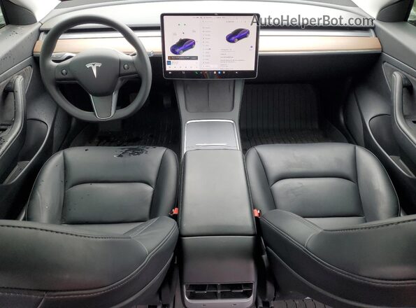 5YJ3E1EA0MF851244 2021 TESLA MODEL Red 