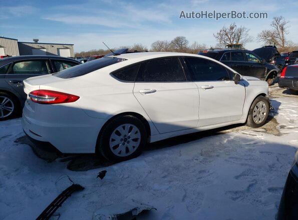 3FA6P0G77KR213402 2019 FORD FUSION White 