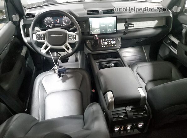 SALEJFEU0R2320348 2024 LAND ROVER DEFENDER Gray Vista del salpicadero