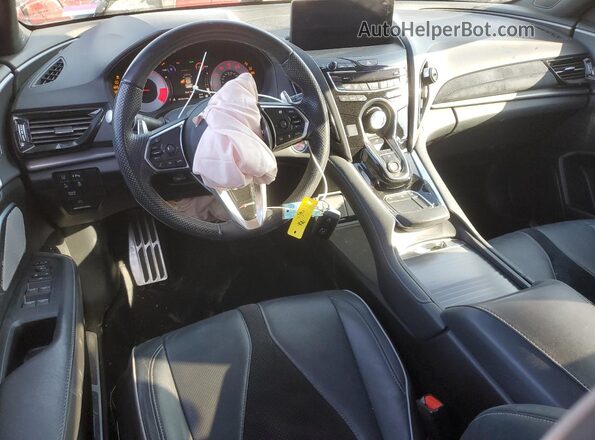 5J8TC2H69ML031441 2021 ACURA RDX Black Widok deski rozdzielczej