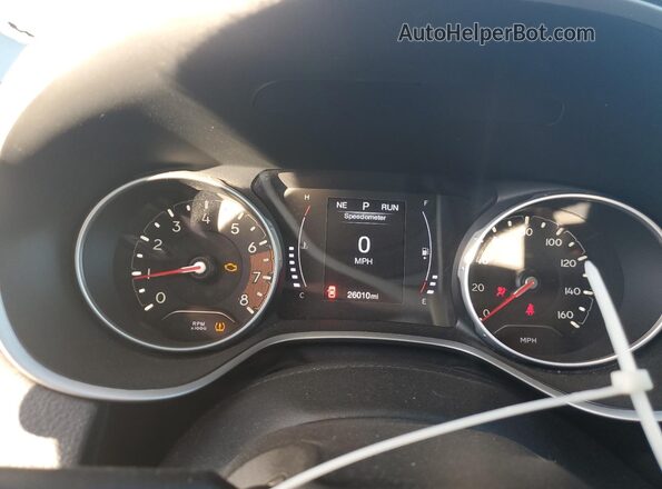 3C4NJDAB6KT792669 2019 JEEP COMPASS Gray Вид щитка приладів