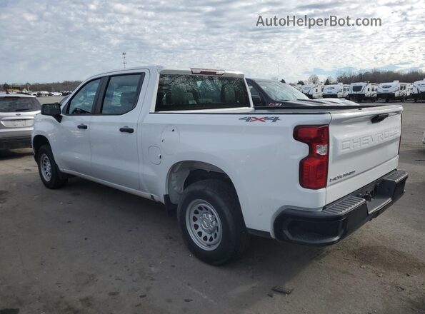 3GCPYAEHXMG182643 2021 CHEVROLET SILVERADO White Trasero izquierdo