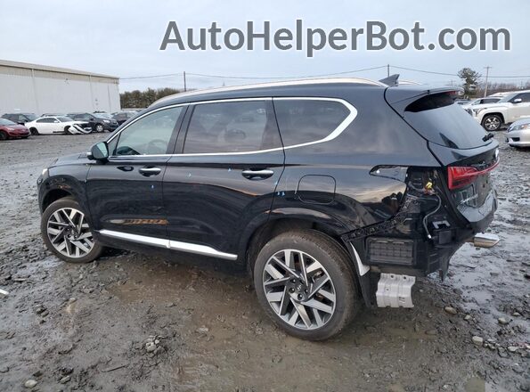5NMS5DAL8PH641577 2023 HYUNDAI SANTA FE CALLIGRAPHY Black Задня ліва чверть