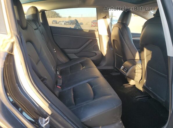 5YJ3E1EBXMF072619 2021 TESLA MODEL Gray Սալոնի հետևի տեսք