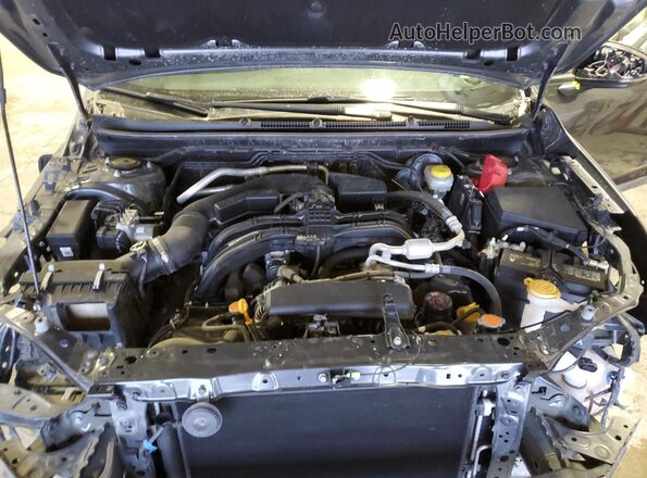4S4GUHF60R3749532 2024 SUBARU CROSSTREK Charcoal Widok komory silnika
