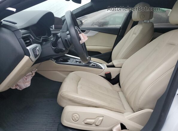 WAUCNCF51JA074460 2018 AUDI OTHER White Front interior view