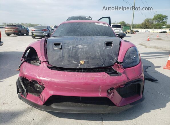 WP0AE2A83PS281201 2023 PORSCHE CAYMAN Фиолетовый Вид спереди