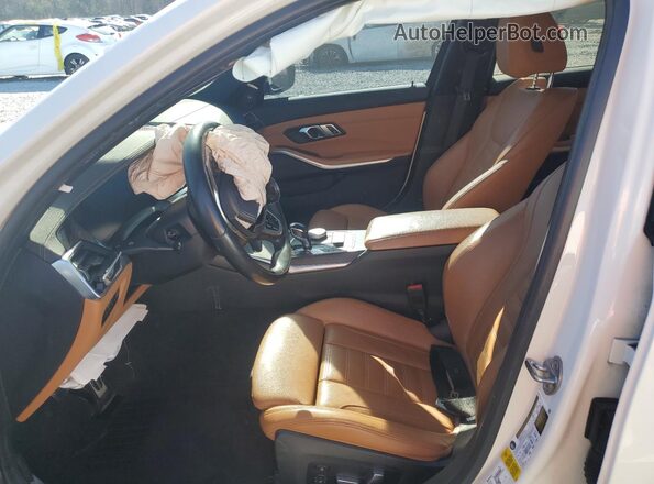WBA5R1C0XLFH39312 2020 BMW 3 SERIES White Front interior view