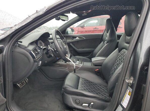 WAUHFAFC4HN078477 2017 AUDI S6 Gray Vista interior delantera