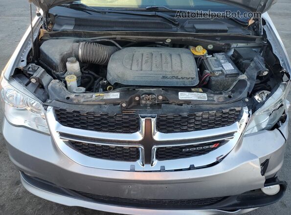 2C4RDGCG1KR707730 2019 DODGE GRAND Silver Vista del compartimento del motor