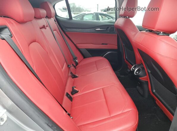 ZASPAKAN4M7D18791 2021 ALFA ROMEO STELVIO Серый Вид задней части салона