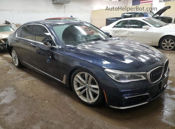 WBA7F2C53JG423788 2018 BMW 7 SERIES Blue 