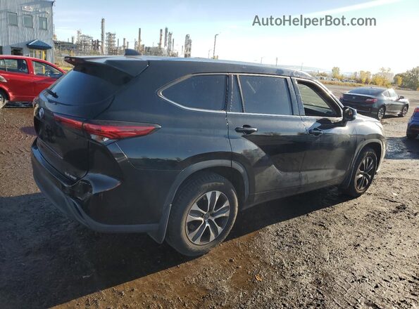 5TDHZRBH9MS112931 2021 TOYOTA LE Black Tył prawy