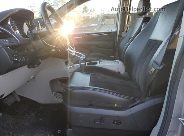 2C4RDGCG1KR707730 2019 DODGE GRAND Silver Vista interior delantera