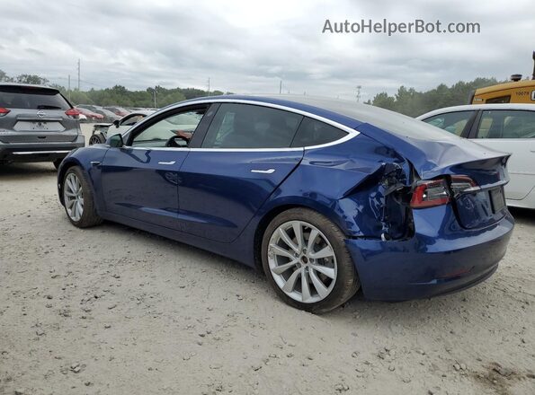 5YJ3E1EB1LF648094 2020 TESLA MODEL Blue Tył lewy