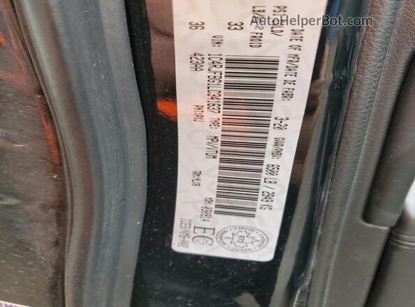 1C4RJFBG1LC341637 2020 JEEP GRAND Black Vista de la etiqueta del VIN