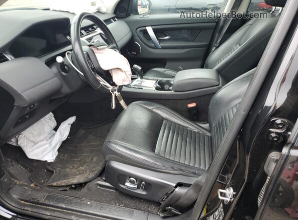 SALCP2FX9NH911308 2022 LAND ROVER DISCOVERY Black წინა სალონის ხედი