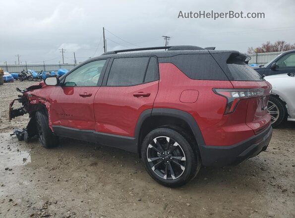 3GNAXTEG1SL295923 2025 CHEVROLET EQUINOX Red Задня ліва чверть