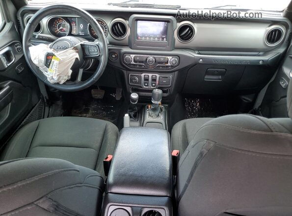 1C4HJXAG4MW543696 2021 JEEP WRANGLER Gray Vista del salpicadero