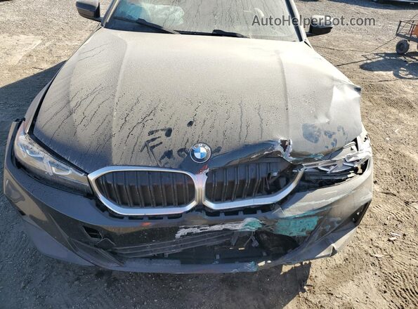 3MW69FF07P8D19144 2023 BMW 3 SERIES Черный Вид задней части салона