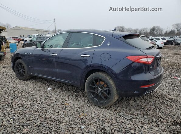 ZN661XUL9LX342335 2020 MASERATI LEVANTE Синий Задняя левая четверть