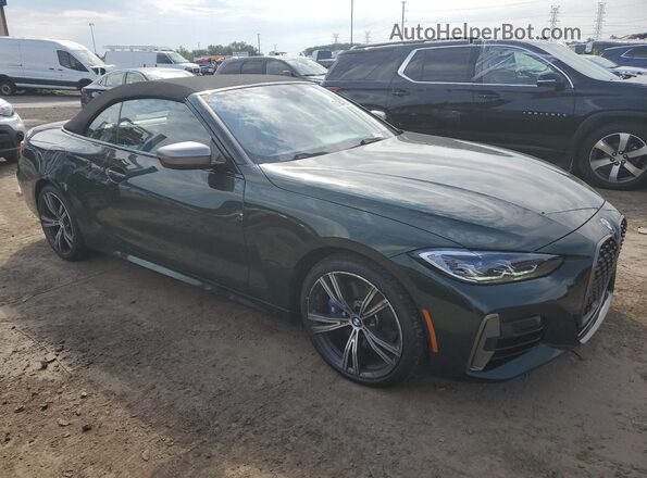 WBA63AT01NCK16400 2022 BMW M4 Green Передня права чверть