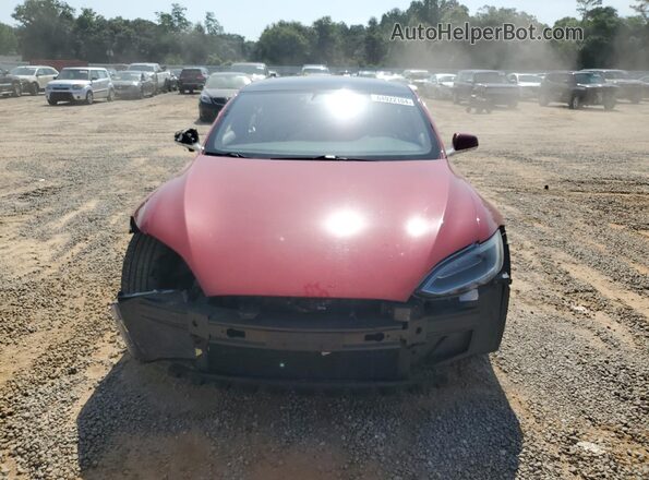 5YJSA1E26HF217085 2017 TESLA MODEL Красный 
