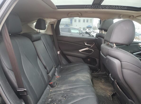 5J8TC2H36ML809605 2021 ACURA RDX Black უკანა სავარძლების ხედი