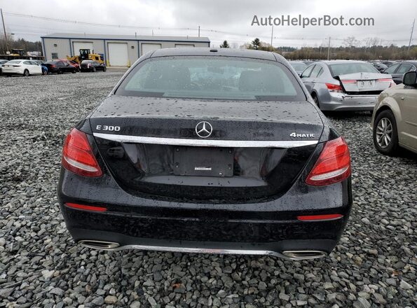 WDDZF4KB3JA386006 2018 MERCEDES-BENZ E Black Հետևի տեսք