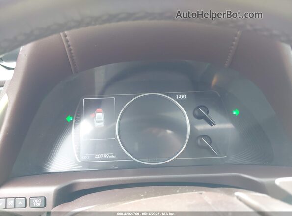 58ACZ1B10MU090705 2021 LEXUS ES 350 Black Вид задніх сидінь