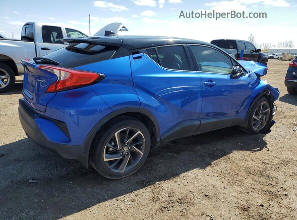 JTNKHMBX0M1114501 2021 TOYOTA LE Blue Հետևի աջ