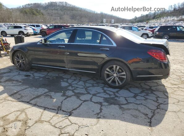 WDDUG8FB9GA254532 2016 MERCEDES-BENZ S Black უკანა მარცხენა
