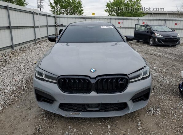 WBS83CH04MCH42448 2021 BMW M5 Gray 