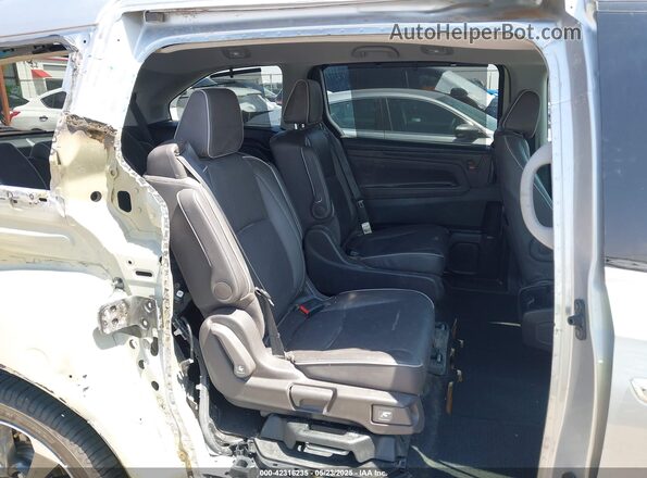 5FNRL6H94MB003172 2021 HONDA ODYSSEY Silver Vista de la etiqueta del VIN