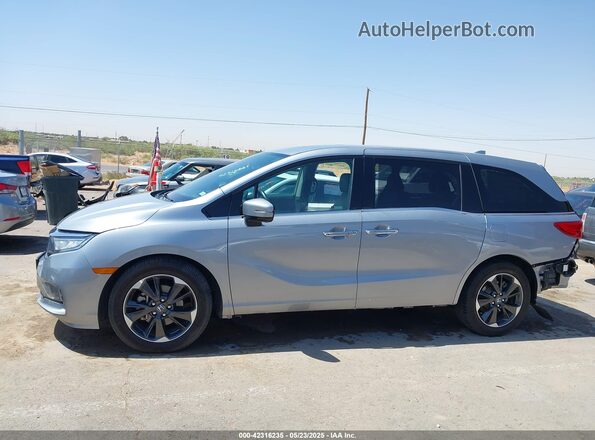 5FNRL6H94MB003172 2021 HONDA ODYSSEY Silver Vista interior de 360 grados
