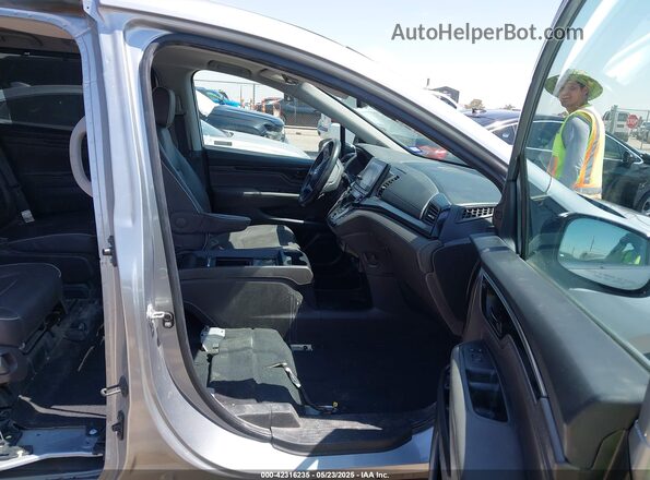 5FNRL6H94MB003172 2021 HONDA ODYSSEY Silver Vista interior delantera