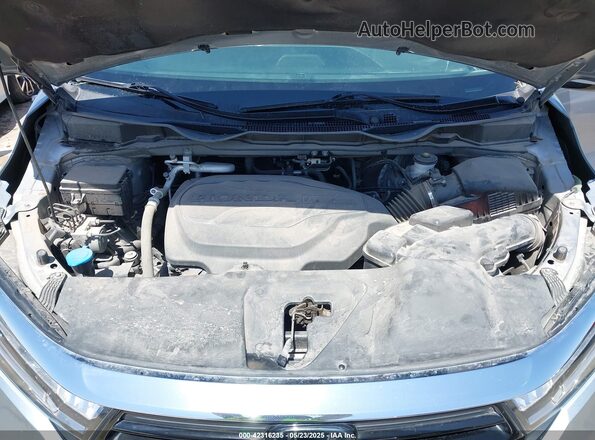 5FNRL6H94MB003172 2021 HONDA ODYSSEY Silver Vista trasera
