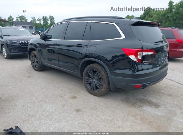 5FNYF6H25NB083752 2022 HONDA PILOT Черный Задняя левая четверть